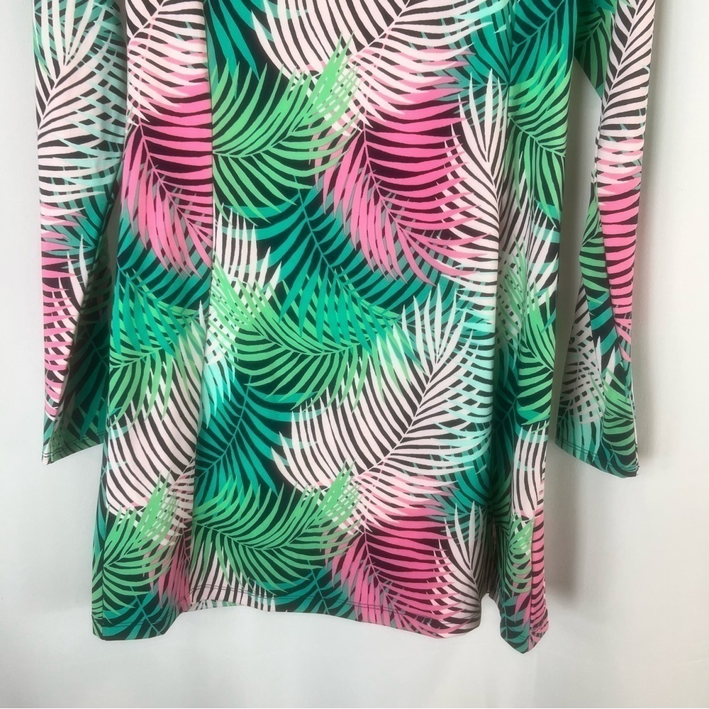 Tommy Bahama Golf Long Sleeve dress
Zip Up Neck Colorful Leaf Print Dress S - Picture 6 of 15